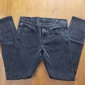 Bullhead Denim Co Black Stacked Skinny Jeans 31×32